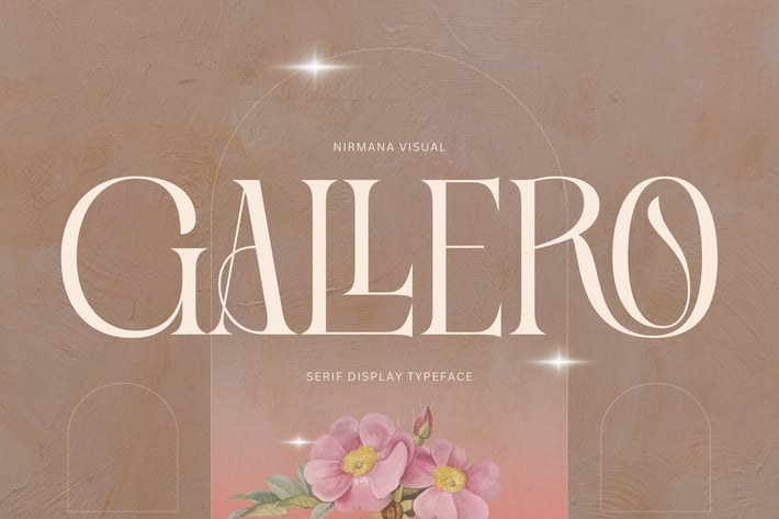 Gallero Vintage - Logo Font