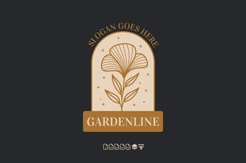 Hand-drawn Feminine Logo Template