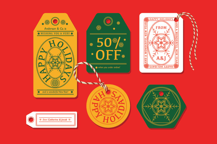 Ho-Ho-Holiday Labels