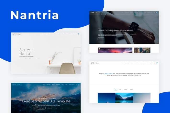 Nantria - Multipurpose Responsive HTML5 Template