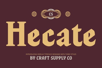 Hecate – Renaissance Font