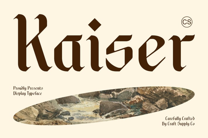  Kaiser – Gothic Font