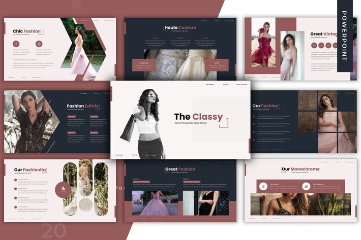 The Classy - Powerpoint Template