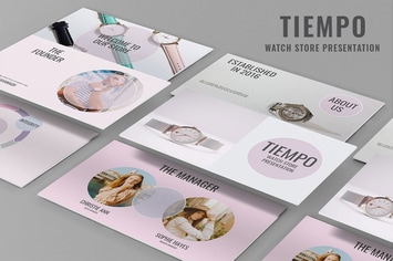 Tiempo - Watch Store PowerPoint Presentation