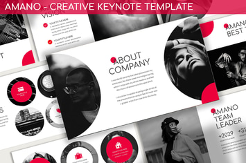 Amano - Creative Keynote Template