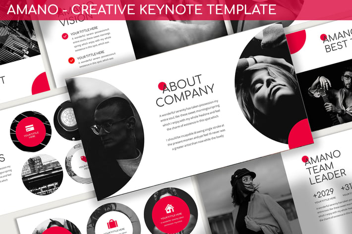 Amano - Creative Keynote Template