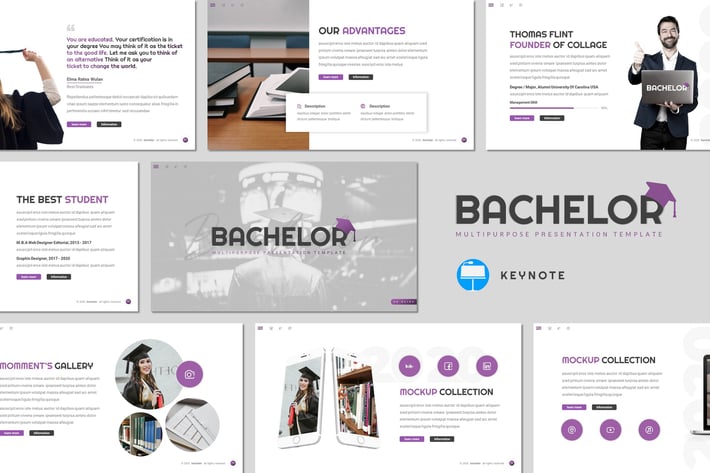 Bachelor - Education Keynote Template