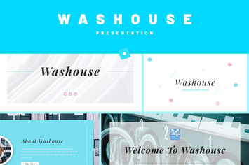 Washouse - Laundry Keynote Template