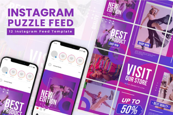 Instagram Puzzle - Gradation