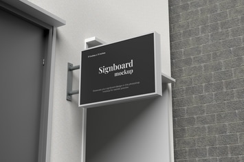 Signboard mockup