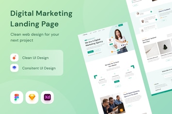 Digital Marketing Landing Page