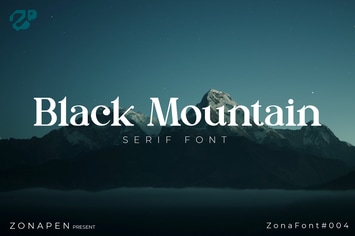 Black Mountain Font