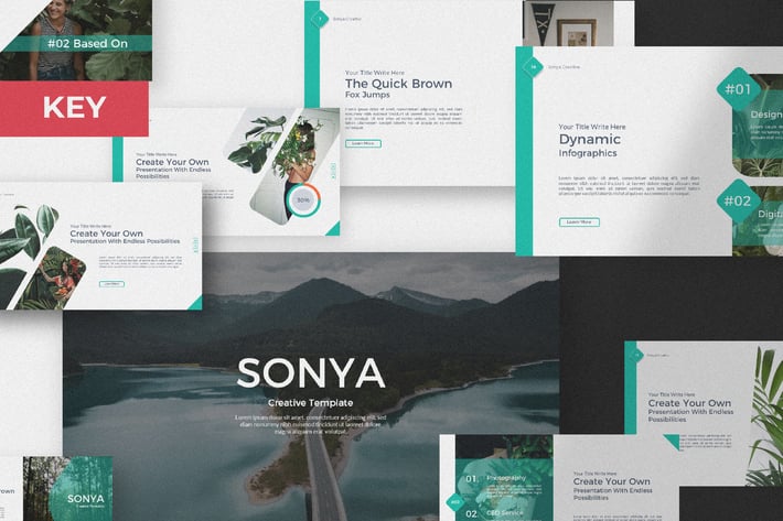 Sonya Business Creative Keynote