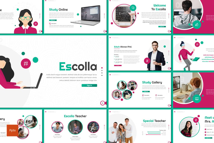 Escolla - Education Powerpoint Template