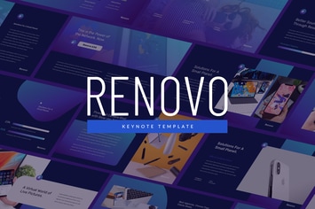 Renovo - Tech Theme Keynote Template