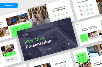STACK - Business Pitchdeck Keynote