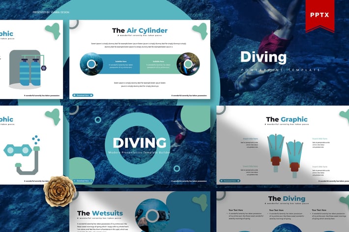 Diving | Powerpoint Template