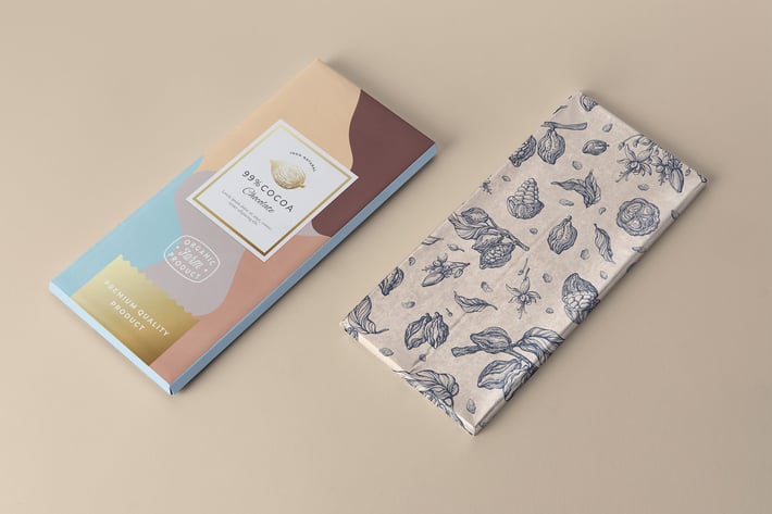 Chocolate Packaging Mockup