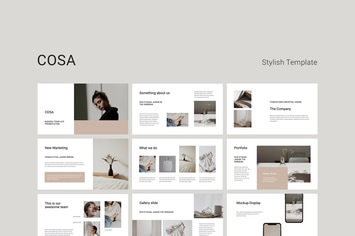 COSA - Keynote Stylish Template