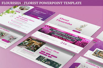Flourisha - Florist Powerpoint Template