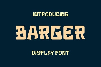 BARGER FONT