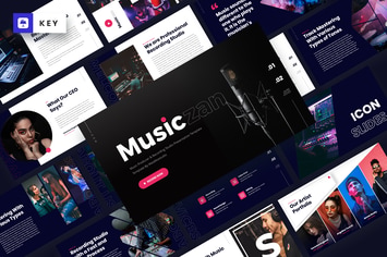 Musiczan - Music Producer Keynote Template