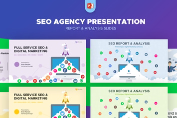 SEO Agency Report & Analysis PowerPoint 