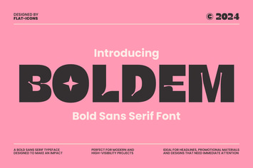 Boldem Bold Font