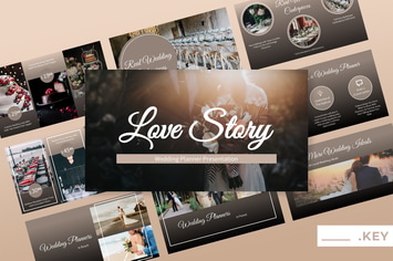 Love Story - Wedding Keynote Presentation