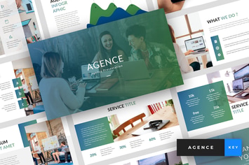 Agence - Agency Keynote Template