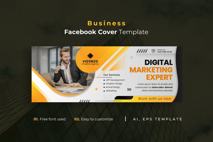 Business r7 Facebook Cover Template