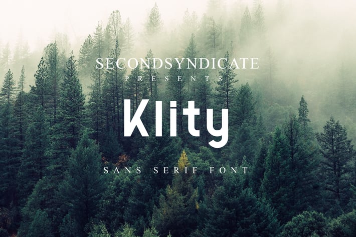 Klity - Sans Serif Font