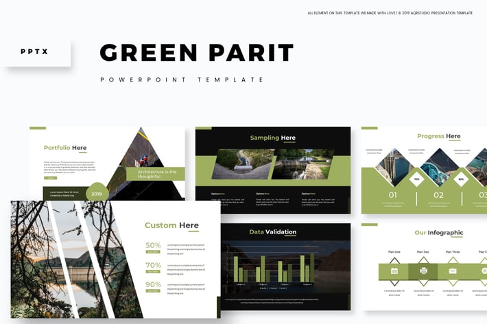 Green Parit - Powerpoint Template