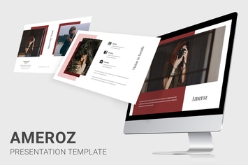 Ameroz - Model Photography Proposal Powerpoint