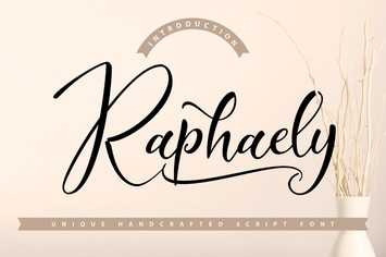 Raphaely | Unique Handwriting Script Font