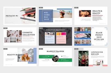 Pritacio : Beauty Keynote Template