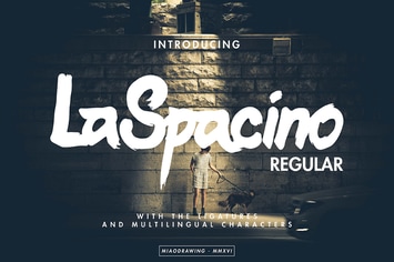 LaSpacino Typeface