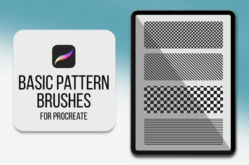 Procreate Pattern Brushes - Basic Pattern