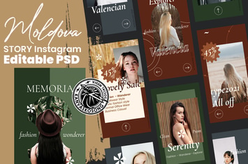 Minimalist Fashion Instagram Story Template