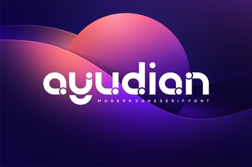 Ayudian - Modern Display Font