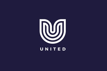 United U Letter Logo Template