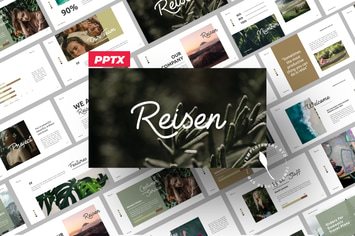 Reisen Brand Travel Business Presentation