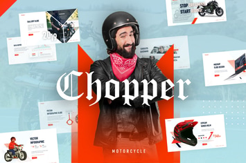 Chopper  - Automotive Motorcycle PowerPoint Presen