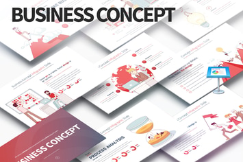 Business Concept - Keynote Infographics Slides