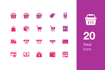 20 Retail icons