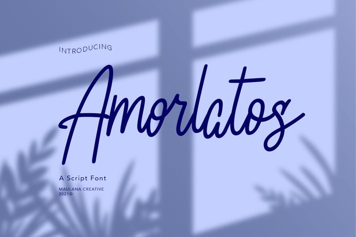 Amorlatos Script Font