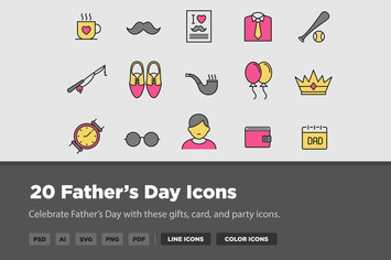 20 Father’s Day Icons