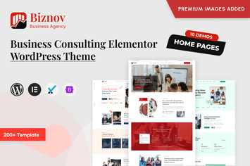 Biznov - Business Consulting WordPress Theme