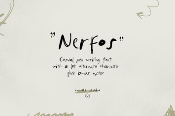 Nerfos Font