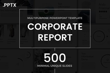 Corporate Report PowerPoint Template